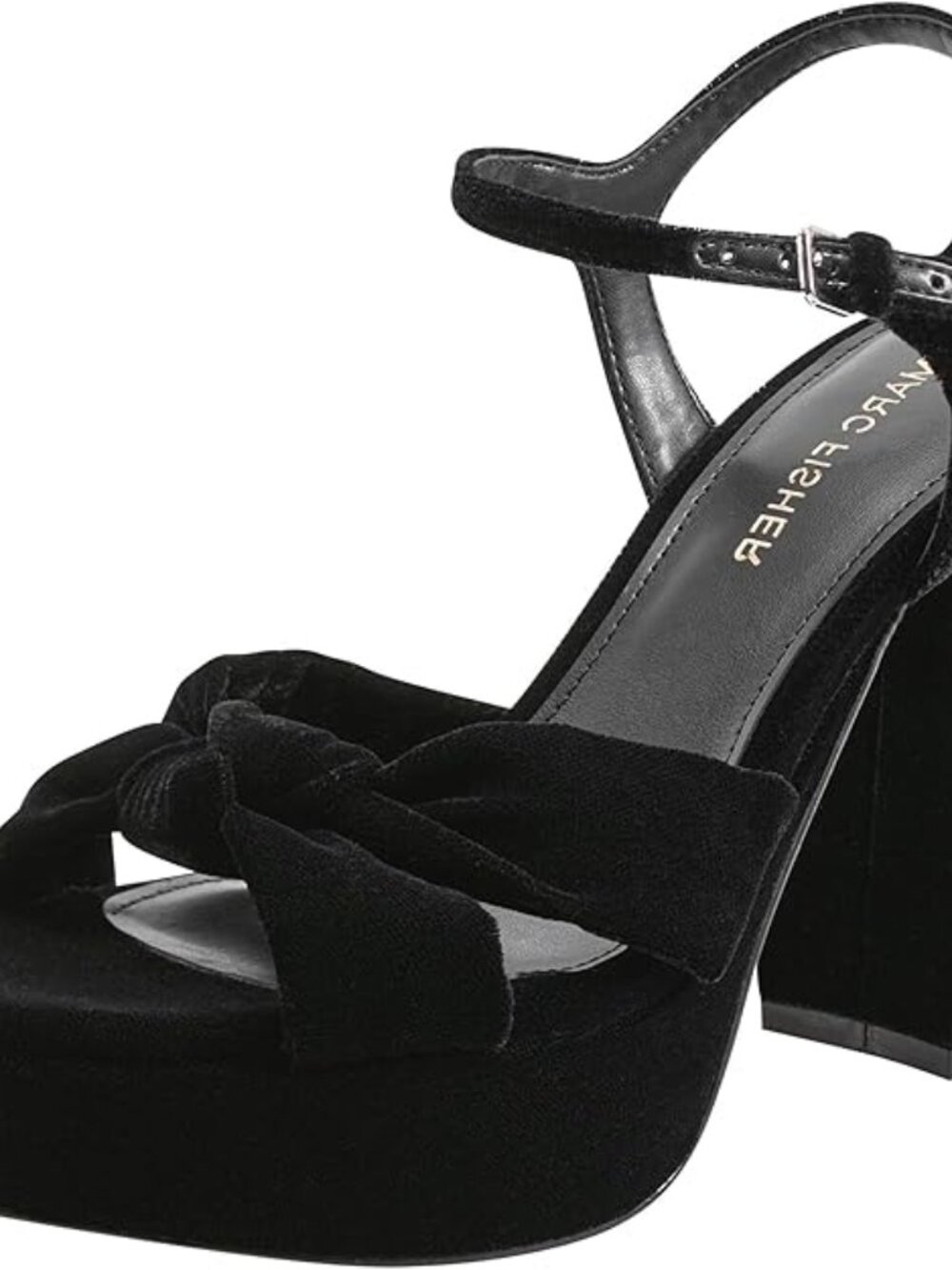 Marc Fisher Deren 4 Black Heels